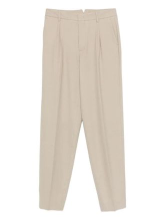 Cellar Door Beverly Pleated Wool Trousers