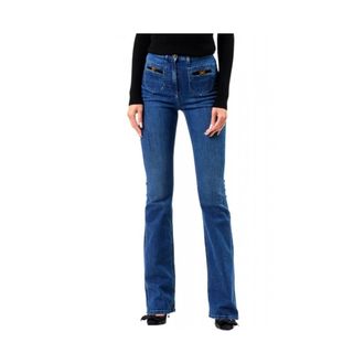 Elisabetta Franchi Mujer, Vaqueros, Azul, Talla: W29