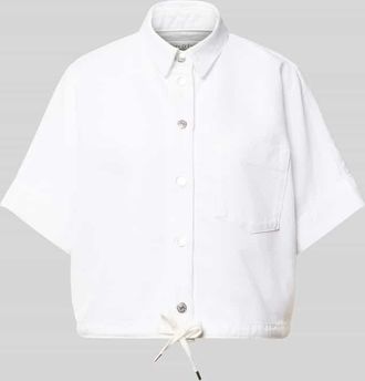 Marc O'Polo Regular Fit Jeansjacke aus Baumwoll-Mix in Weiss, Gr&ouml;&szlig;e XL