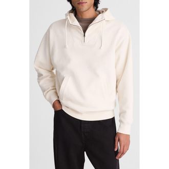 Madewell The McCarren Field Anorak Sweatshirt in Antique Cream at Nordstrom, Size Xx-Large