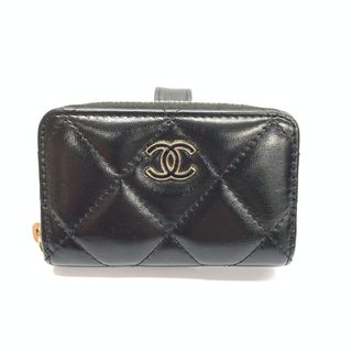 Chanel CC Matelasse Alexandra Wallet, Womens Lambskin (Pre-Owned)