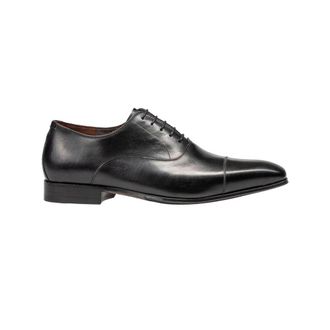 Floris Van Bommel Calf Leather Dress Schoenen - Heren - Nette schoenen - Zwart - 43 1/2 EU - Leer - Schoenen