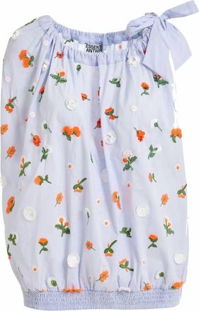 Essentiel Womens Jomme Top In Nile Blue