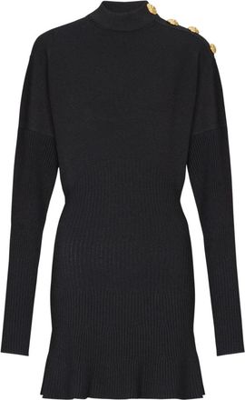 Balmain Mujer, Vestidos, Negro, Talla: M
