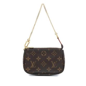 Louis Vuitton Pre-owned Mini Bags, female, Brown, Size: ONE SIZE Pre-owned Mini Pochette Accessoires