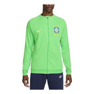 Nike Brazil Academy Pro Knit Soccer Jacket Green DH4741-330