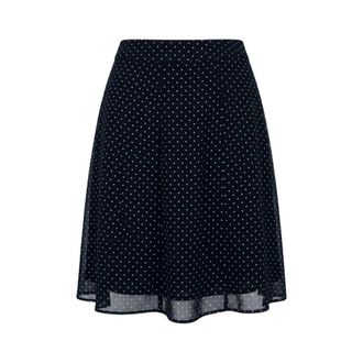 Trussardi Falda Midi Lunares - Skirts - Mujer - Negro - S