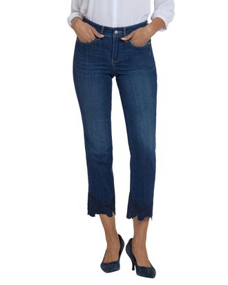 NYDJ Petite Marilyn Wonderland Straight Leg Jean
