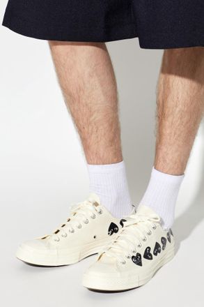 Comme Des Gar&ccedil;ons Comme Des Gar&ccedil;ons Play Comme Des Gar&ccedil;ons Play X Converse, Mens, Cream