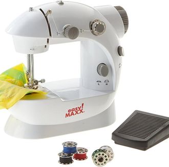 Trade Shop Trade Shop - Mini Machinery To Cucitrice Portatile 4 In 1 Da Viagging Con Pedale Ago