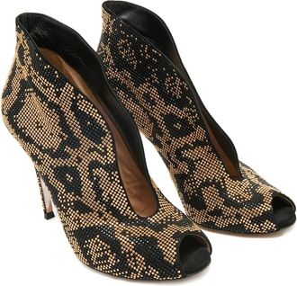 Gianvito Rossi Sandali a punta aperta - Nero