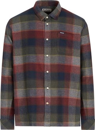 Barbour COPSWELL CHECK SHIRT Size: 3XL, colour: NAVY