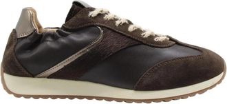 Nero Giardini Cheviot - Dames - Sneakers - Bruin - 38 EU - Schoenen