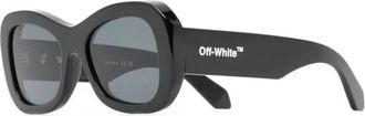 Off-white Pablo Logo Zonnebrillen - Dames - Zonnebrillen - Zwart - ONE Size - Accessoires