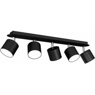 Milagro L&aacute;mpara De Techo Dixie Black 5xgx53
