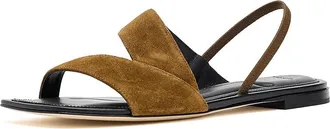 Vince Parker Slingback Womens Sandals Elmwood : 6.5 M, Suede