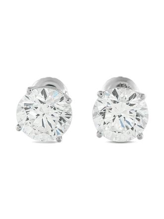 Luxury Bazaar diamond stud earrings - Argento