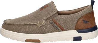 Mustang Sneakers Laag - Heren - Loafers - Beige - 42 EU - Schoenen
