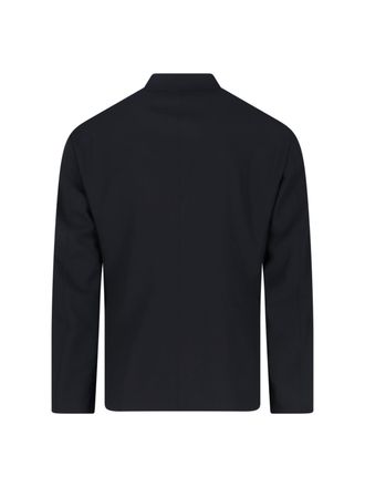 Giorgio Armani Mens Jackets Black Virgin Wool