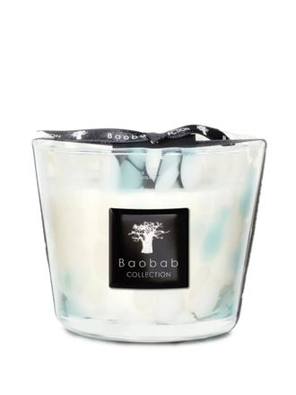 Baobab Candela profumata Sapphire Pearls Max 10 (130g) - Bianco