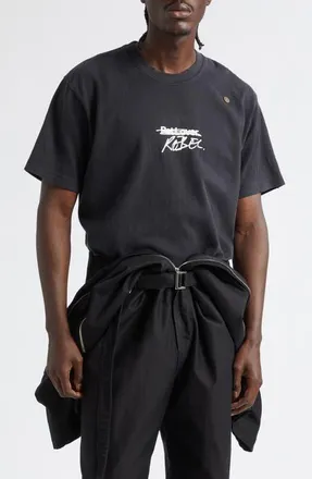 Song for the Mute x Birkenstock The Rebel Distressed Graphic T-Shirt in Black at Nordstrom, Size X-Large