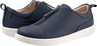 Trotters Anika Womens Shoes Navy : 5.5 M (B), Leather