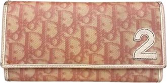 Dior Pre-owned Wallets, female, Pink, Size: ONE SIZE Pre-owned Vintage Wallet