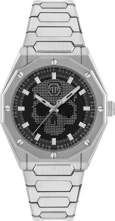 Philipp Plein Deluxe 44mm - Heren - Horloges - Grijs - ONE Size - Accessoires