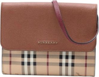 Burberry Pre-owned Cross Body Bags, female, Beige, Size: ONE SIZE Pre-owned The Loxley Crossbody Bag