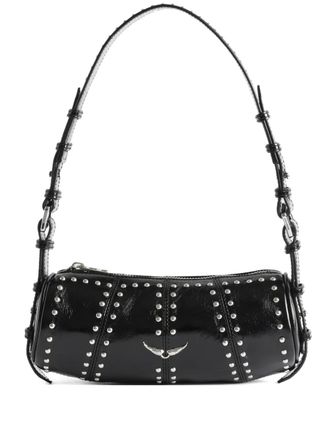 Zadig&Voltaire Le Roudoudou studs shoulder bag - women - Calf Leather - One Size - Black