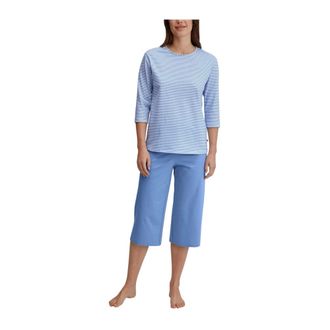 CALIDA Dames, Nachtkleding & Lounge, Blauw, Maat: XL Poliester