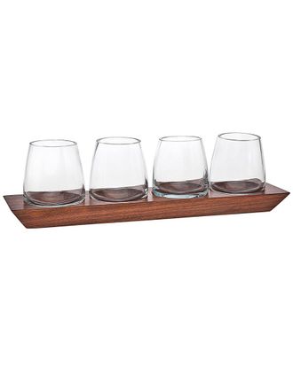 Godinger Magnus Set of 4 DOF Glasses