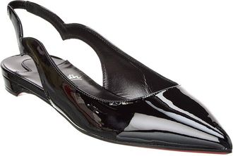 Christian Louboutin Hot Chickita Patent Slingback Flat