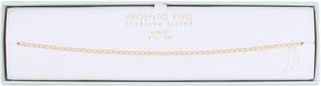 Argento Vivo 18K Gold Plated Sterling Silver Chain Anklet at Nordstrom Rack