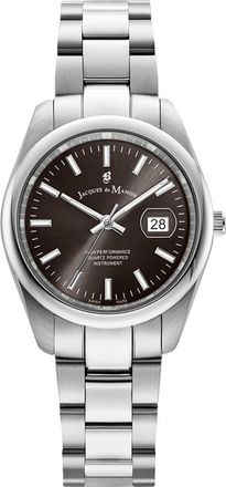 Jacques du Manoir Womens JWL03803 Ladies Allure Watch - Silver - One Size