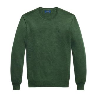 Ralph Lauren Truien & Vesten, Heren, Groen, M, Ronde hals gebreid