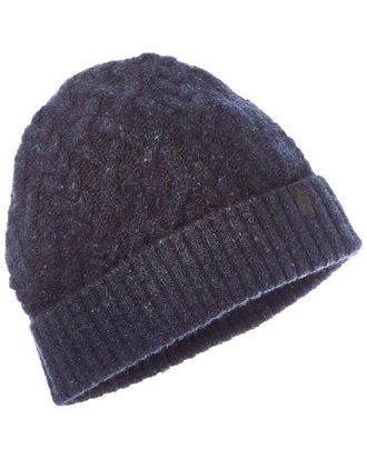 Vince Donegal Cable Cuffed Cashmere Hat