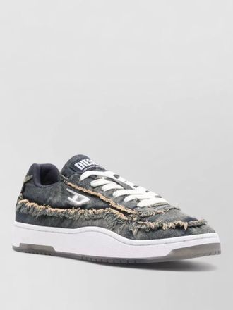 Diesel low top sneakers round toe flat sole