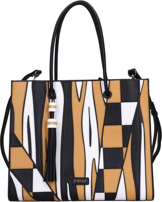 Rebelle Adriana Shopping - Dames - Shoppers - Veelkleurig - ONE Size - Leer - Tassen