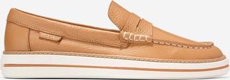 Cole Haan Womens Pinch Long-Weekender Penny Loafers - Brown Size 6.5