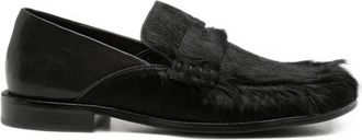 Paloma Barcel&oacute; Loafers Pony Hair Blanche