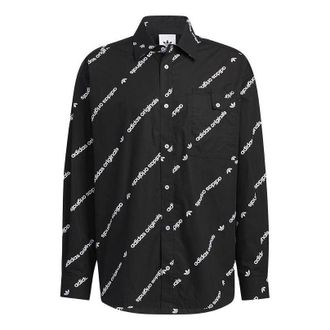 adidas Originals PTN Shirts Long Sleeve Black HU1229