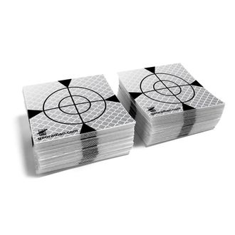OEM Juego De 100 L&aacute;minas Para Tel&eacute;metro De 40 Mm X 40 Mm, Color Blanco