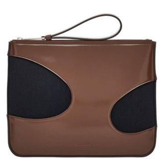 Ferragamo Cut-Out Detailing Clutch Bag