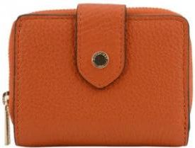 Pourchet Club Flap Wallet - Dames - Portefeuilles - Oranje - ONE Size - Leer - Accessoires