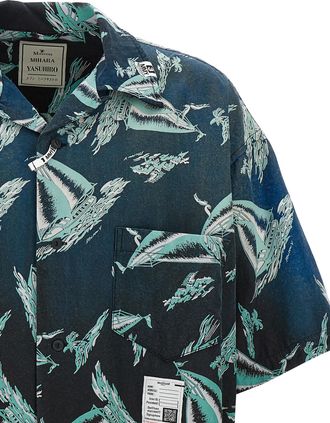 Miharayasuhiro Rayon Mens Blouse