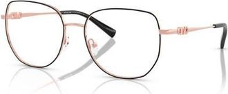 Michael Kors 56mm Square optical glasses in Black at Nordstrom