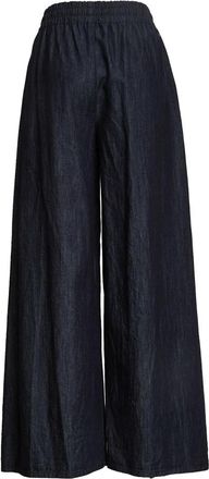 Dondup Wide Broeken - Dames - Wijde Broeken - Blauw - W26 - Broeken