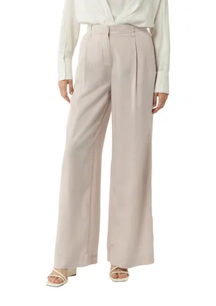 Comma Womens 2148164 Pants, Brown 8013, 12