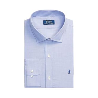 Polo Ralph Lauren Heren, Overhemden, Blauw, Maat: 2XL Katoen
